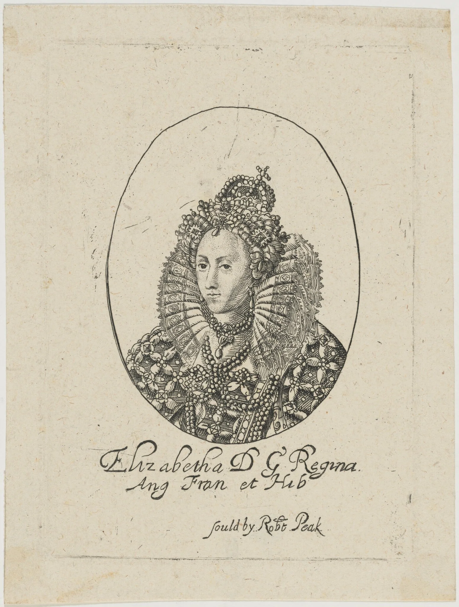 Queen Elizabeth, detail