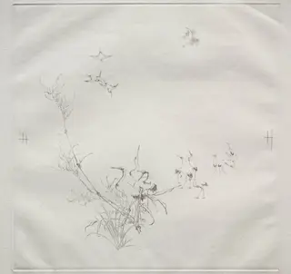 Parisian Service (Haviland service): The Moon (no. 5), by Félix Bracquemond, 1875