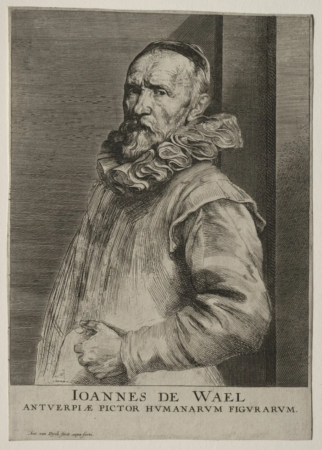 Jan de Wael, by Anthony van Dyck, 1632