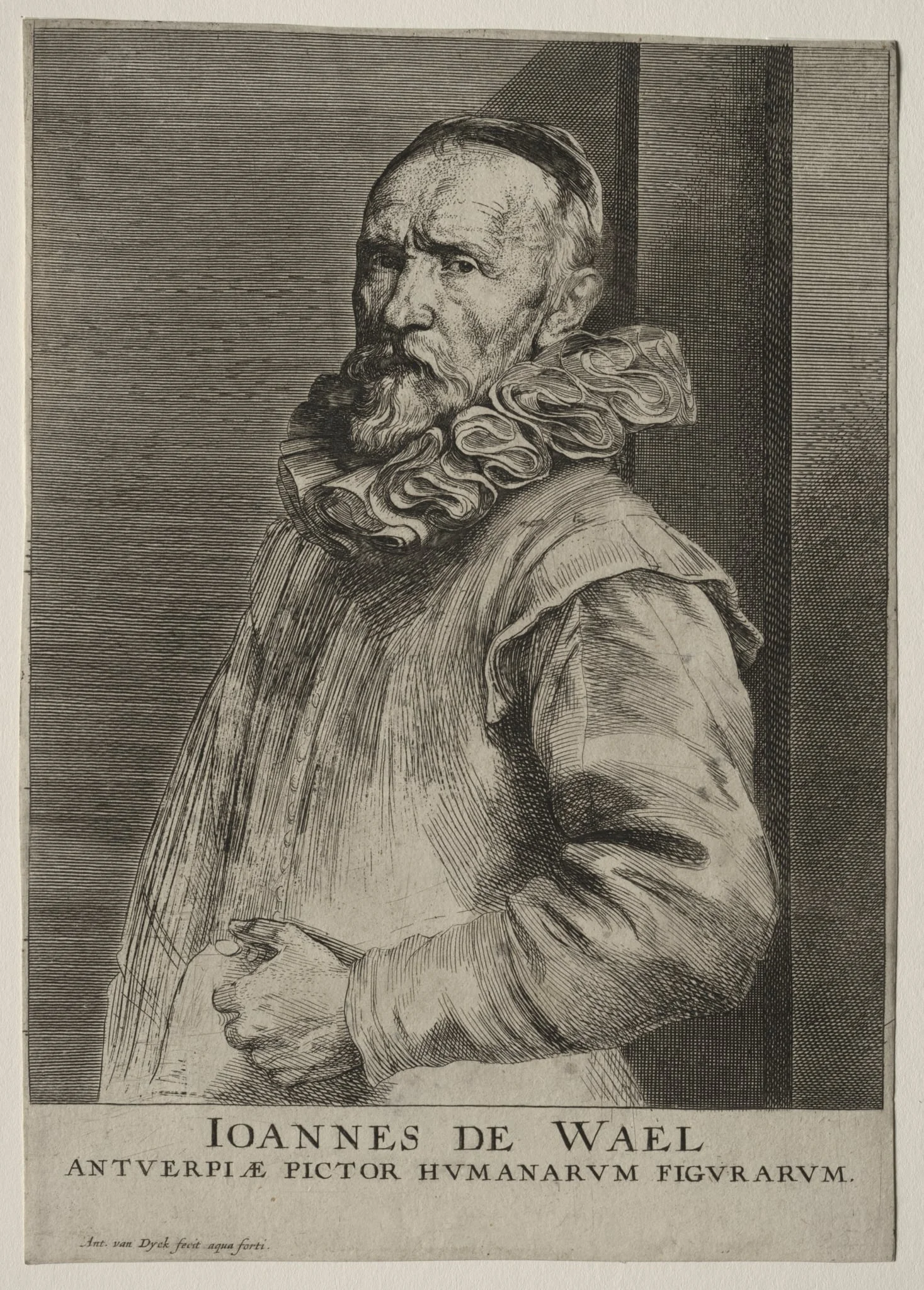 Jan de Wael, detail