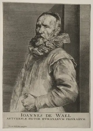 Jan de Wael, by Anthony van Dyck, 1632