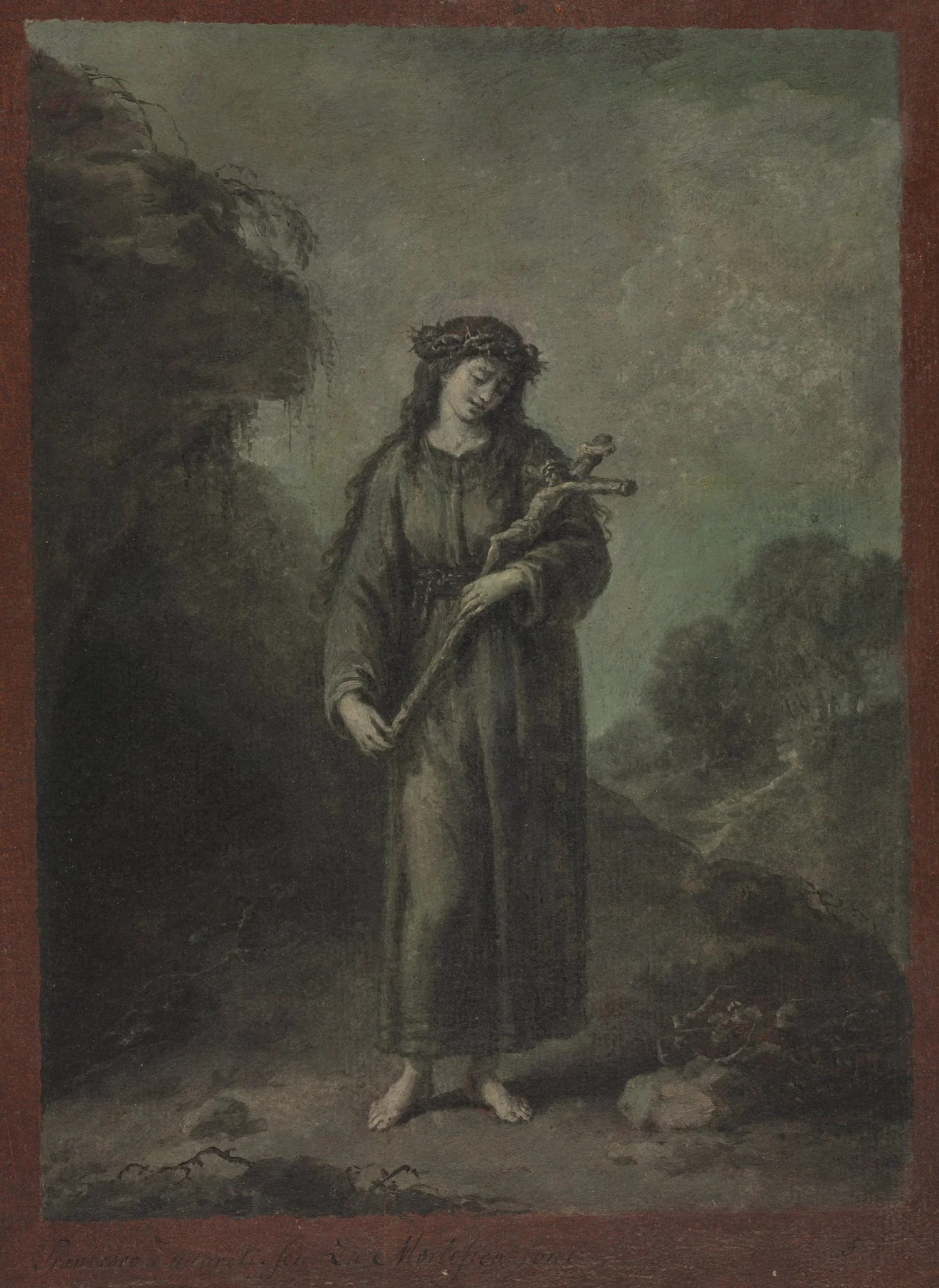 The Mortification, detail