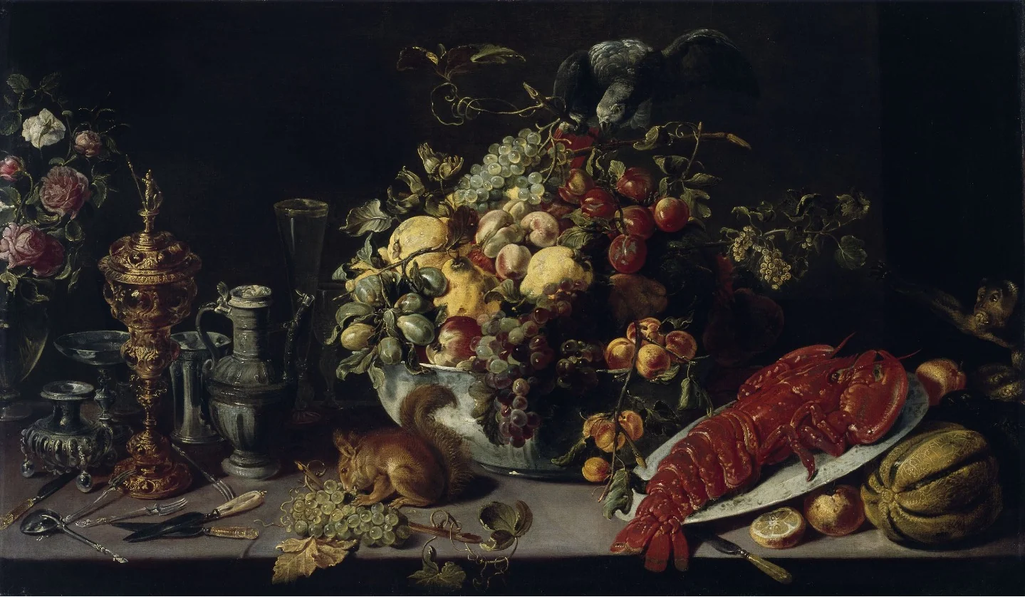 A Banquet Piece, detail