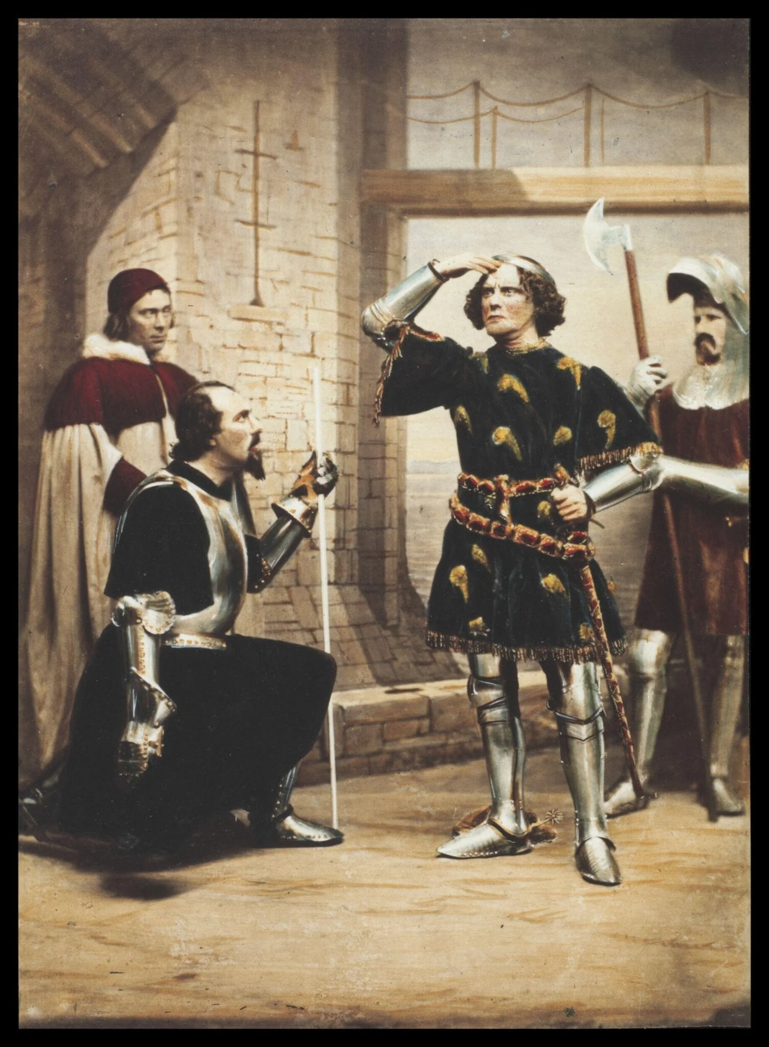 Guy Little Theatrical Photograph, detail