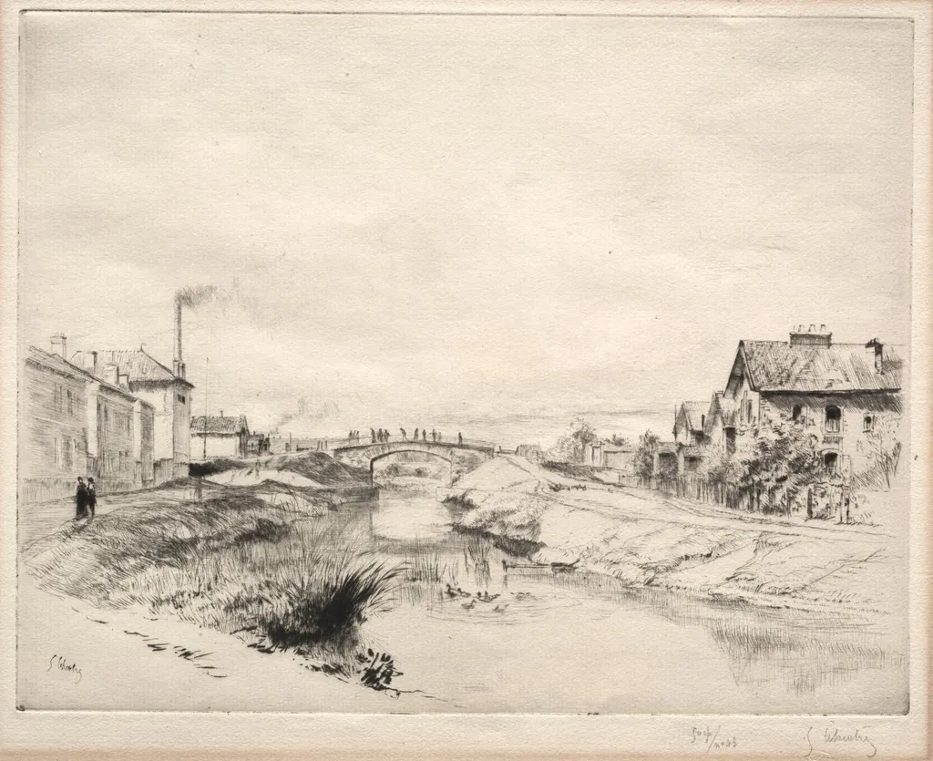 Industrial Section, Troyes, by Gustave Leheutre, 1906