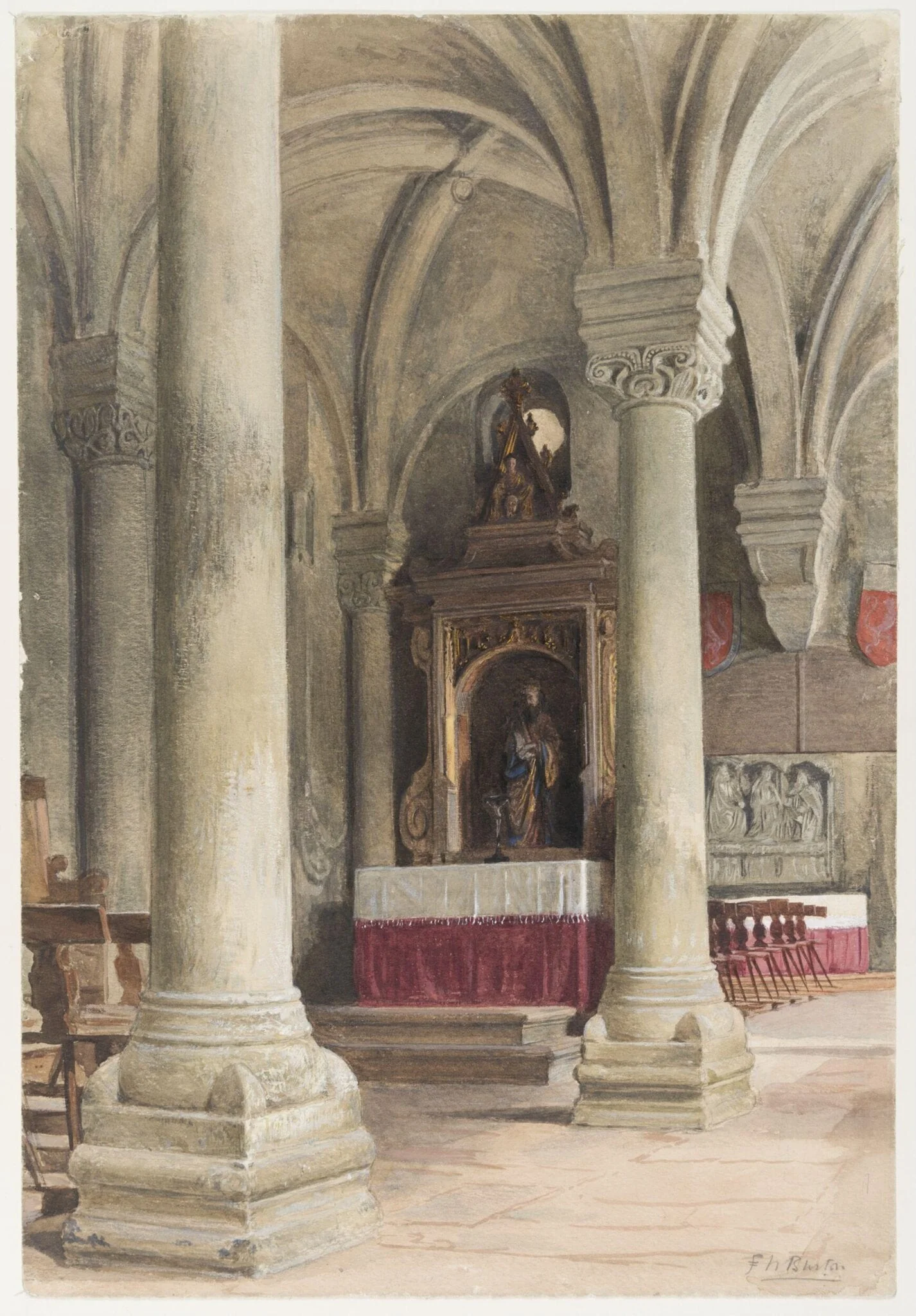 The Chapel of St Eucharius, Nuremberg, detail