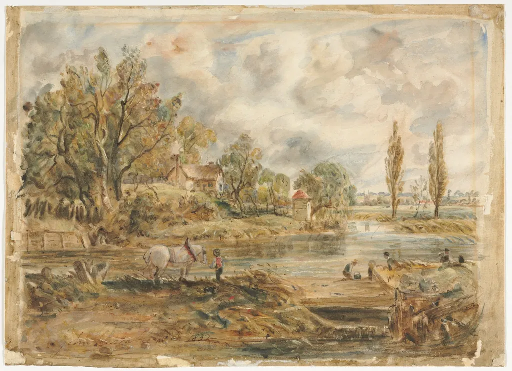 The White Horse, by John Constable, 1816