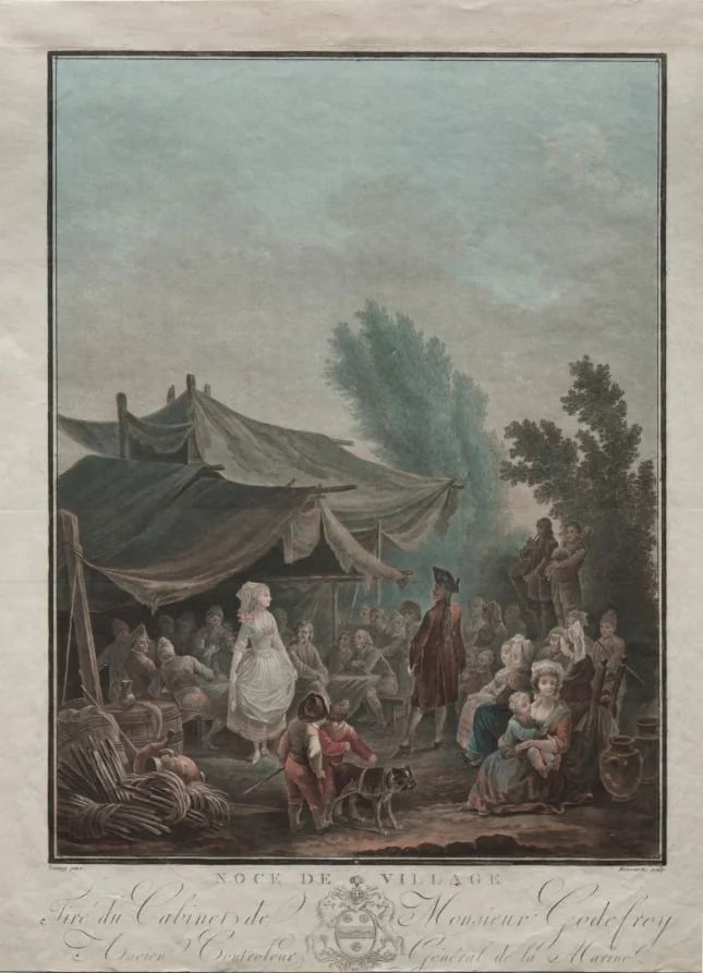 Village Wedding, detail