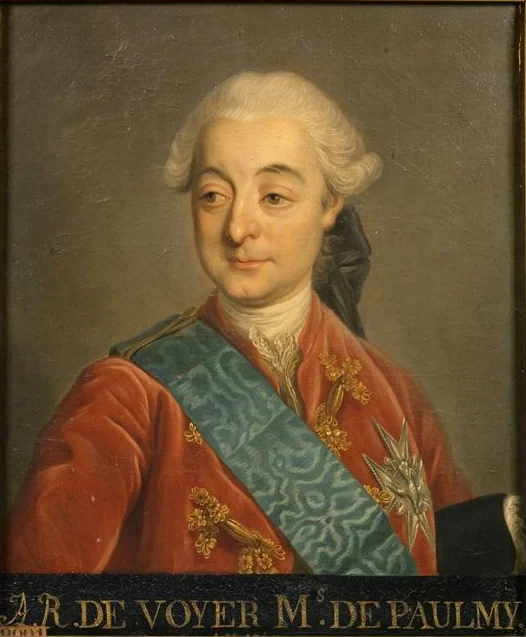 Antoine-René de Voyer de Paulmy, marquis d'Argenson (1722-1787), ministre, detail