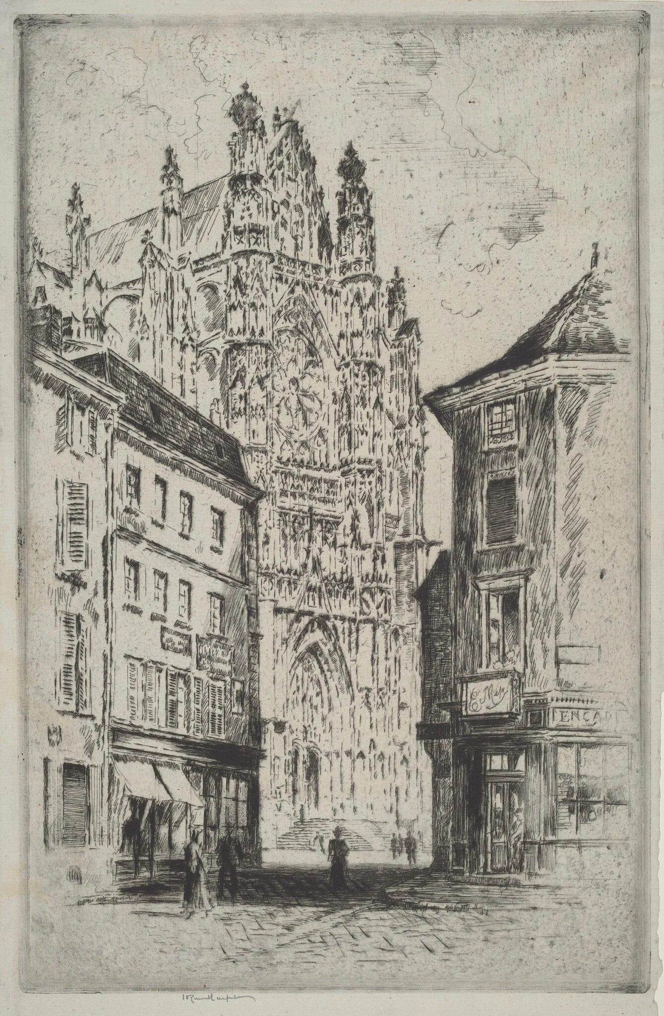 The Transept, Beauvais, detail