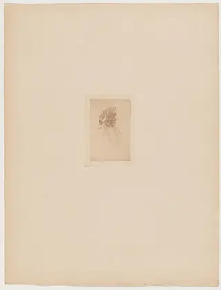 Cy-devant (Vieux jeu), by Félicien Rops, ink, 1895