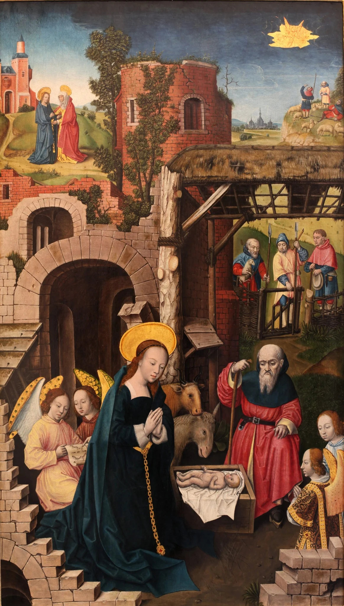 Nativity, detail