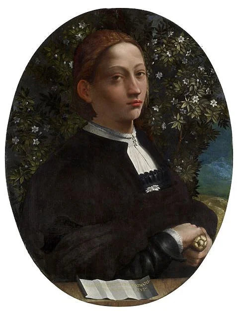 Lucrezia Borgia, Duchess of Ferrara, detail