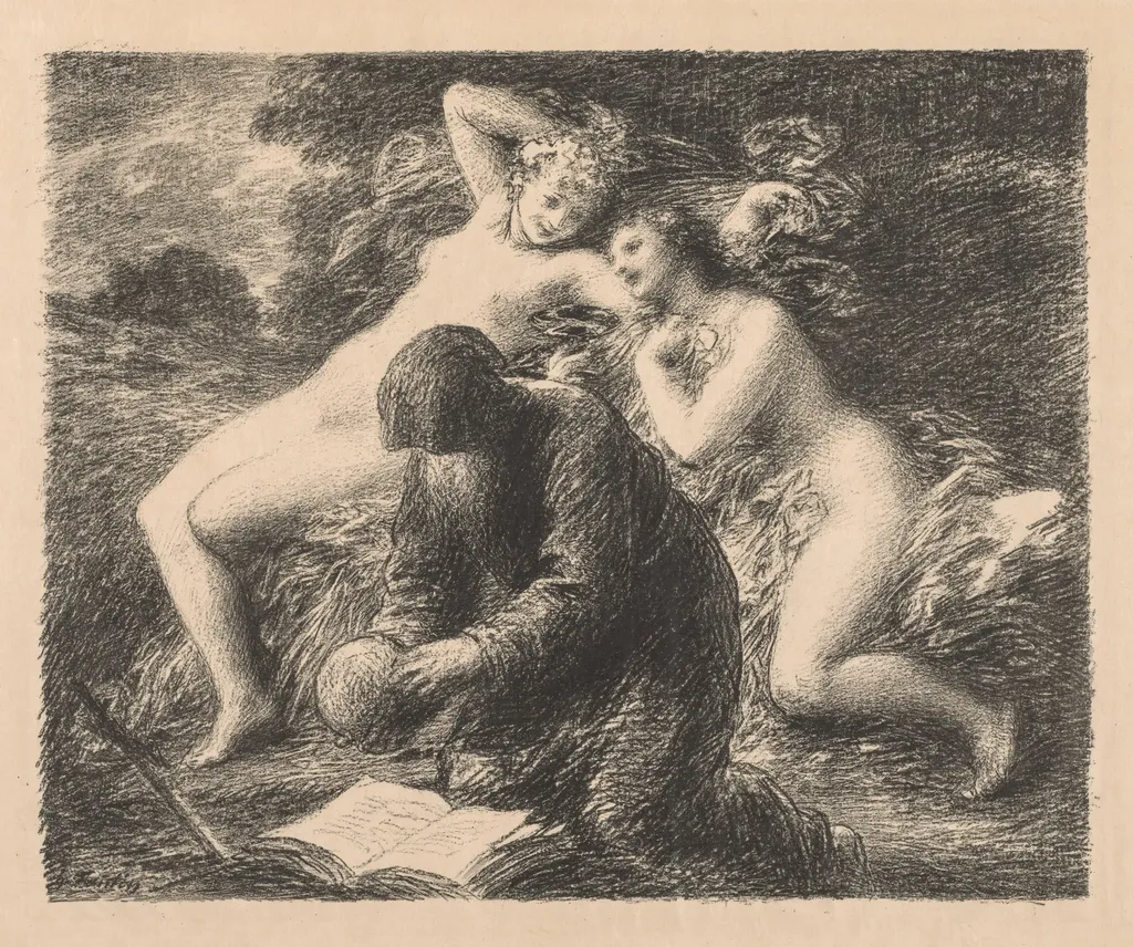 Temptation of St. Anthony, by Henri Fantin-Latour, 1893