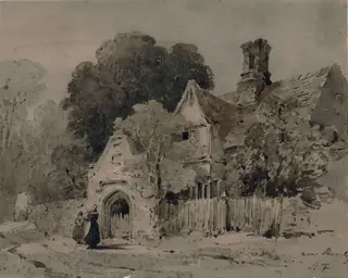 Near Bromley, Kent, by Amelia Long, watercolor