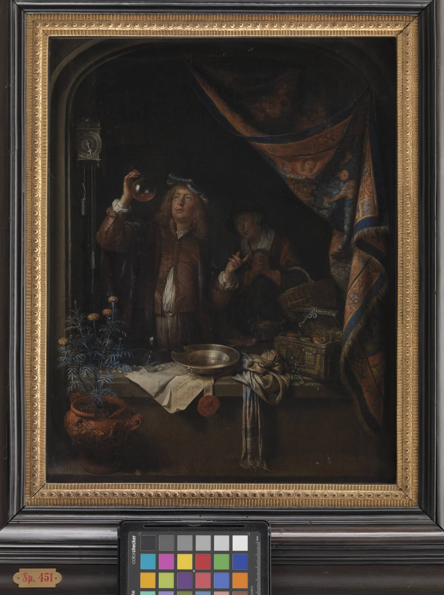 A Visit to the Doctor, detail