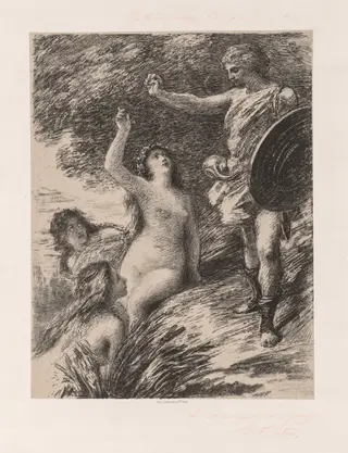 Siegfried and the Daughters of the Rhine, by Henri Fantin-Latour, 1880