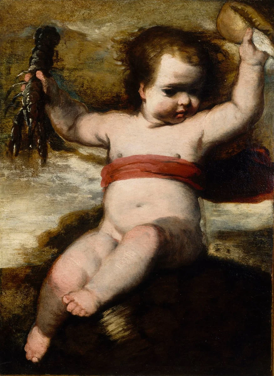 Meren allegoria, detail