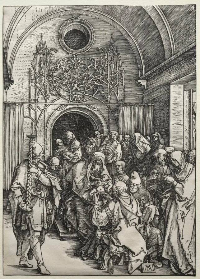 The Circumcision, detail