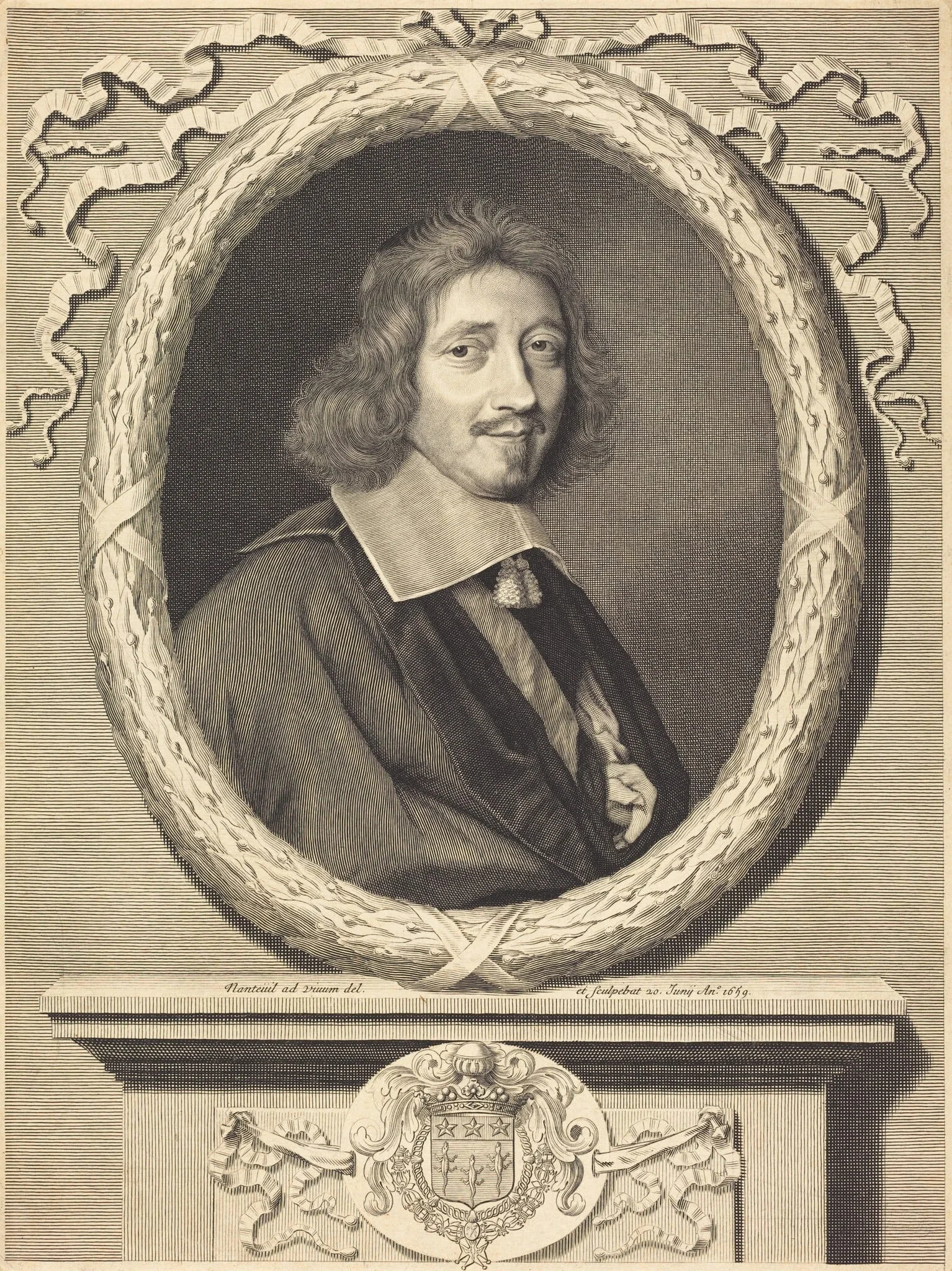 Chancellor Michel Le Tellier, detail
