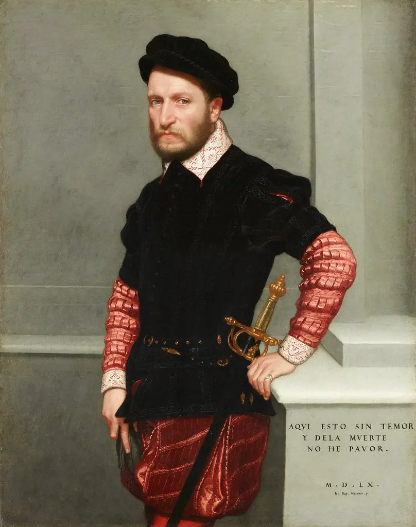Gabriel de la Cueva, duke of Alburquerque, by Giovanni Battista Moroni, oil, 1560