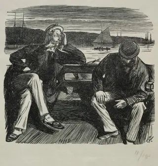 Lady Nelly - the Flirt, by Horace Harral, 1869