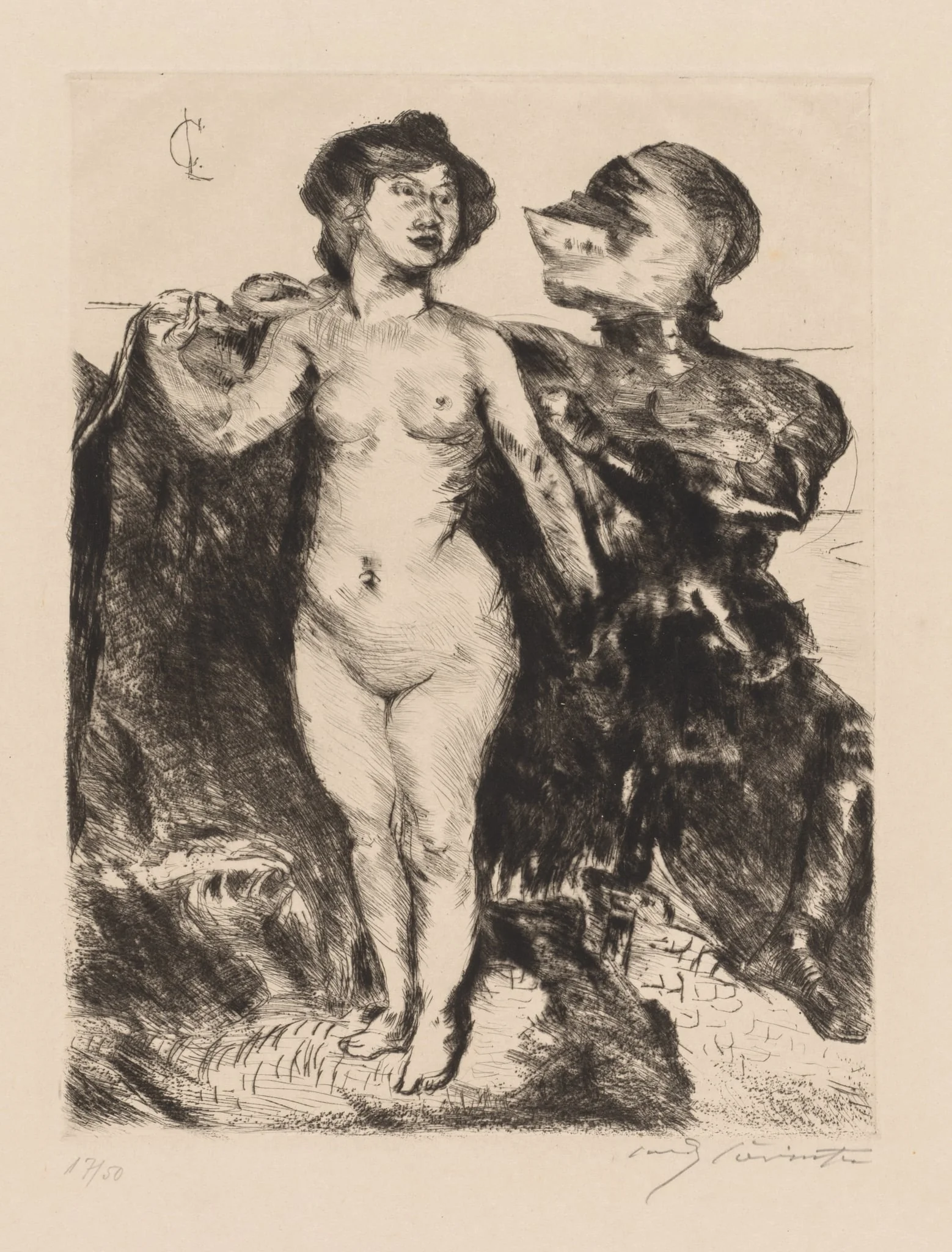 Perseus and Andromeda, detail
