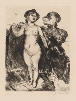 Perseus and Andromeda, by Lovis Corinth, 1920