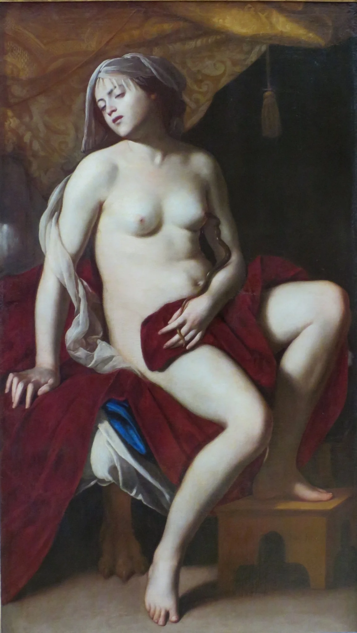 The Death of Cleopatra, detail
