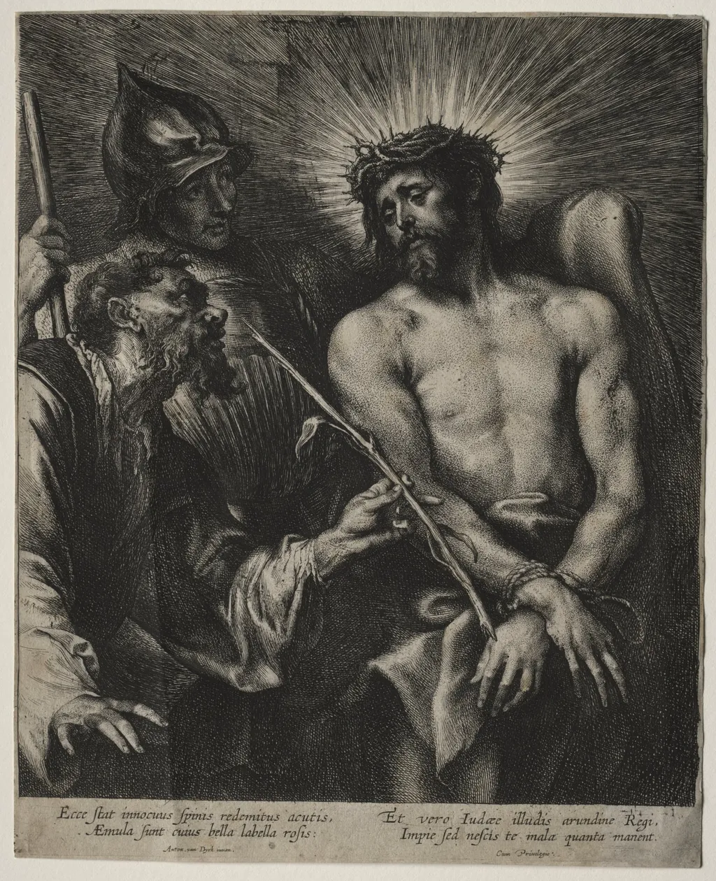 Mocking of Christ, by Anthony van Dyck, 1630