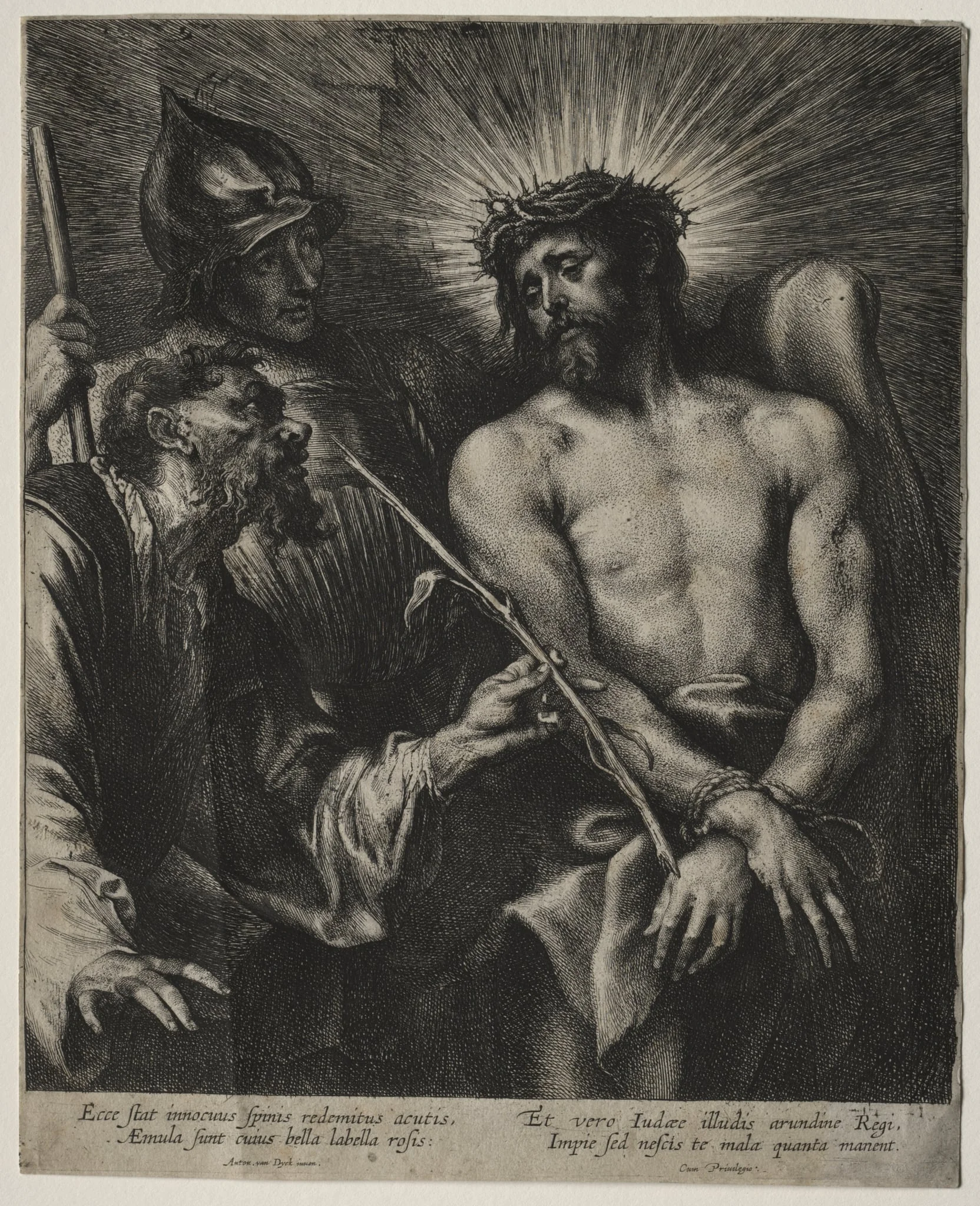Mocking of Christ, detail