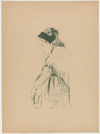 Souvenir de Bretagne, by Paul Sérusier, ink, 1895