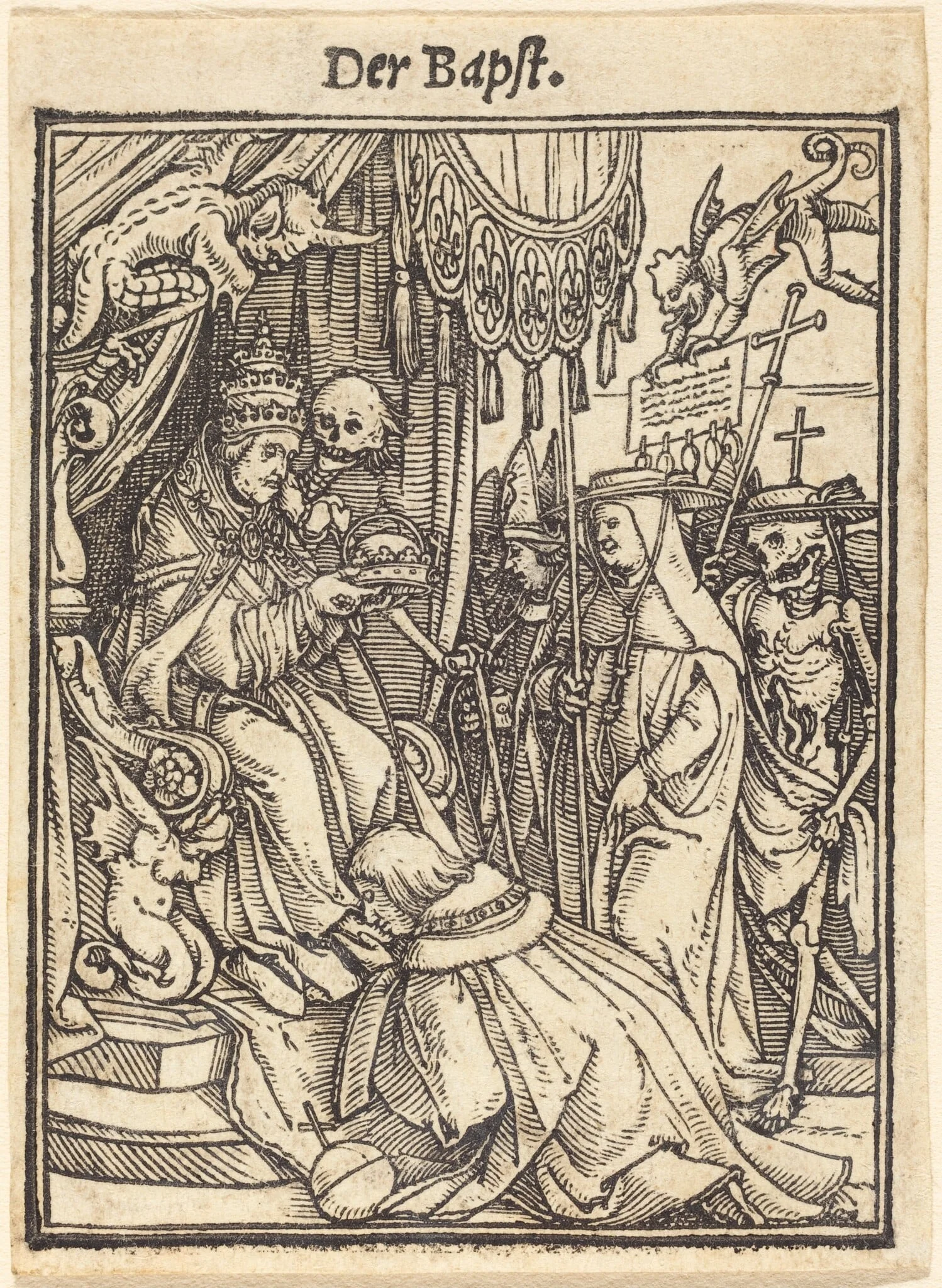Der Bapst (The Pope), detail