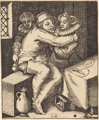 Exempel und Lehr Jetziger Welt Lauf, by Andreas Bretschneider III, ink, 1622