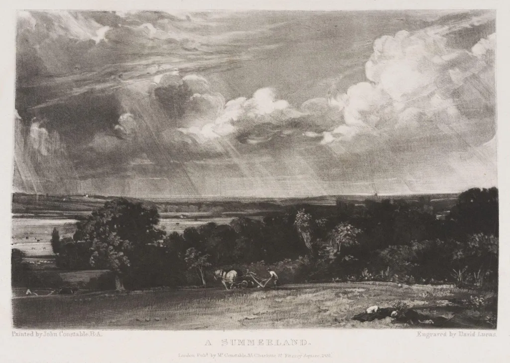 A SUMMERLAND, by John Constable, 1831
