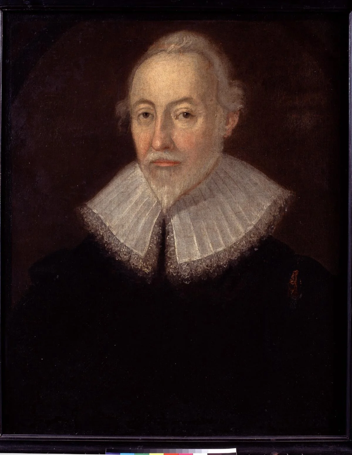 Unknown sitter, detail