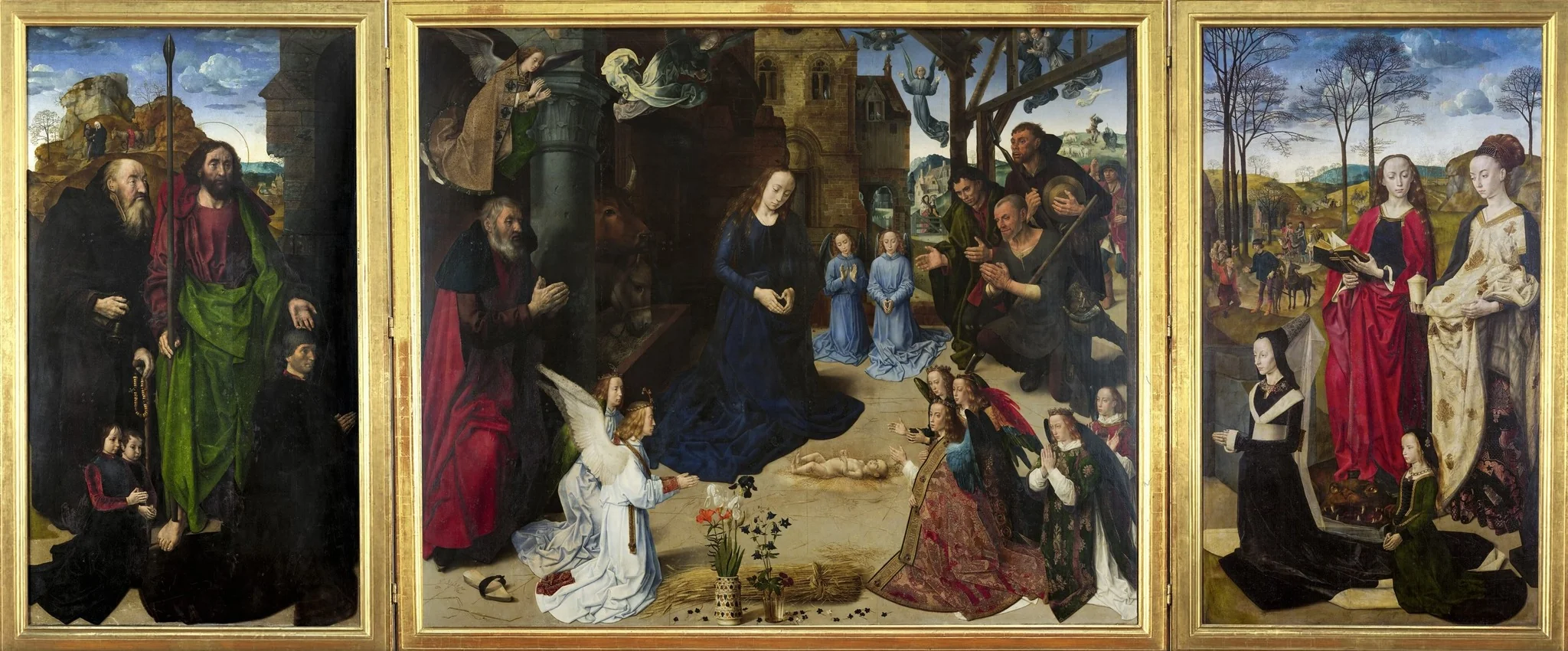 Portinari Triptych, detail