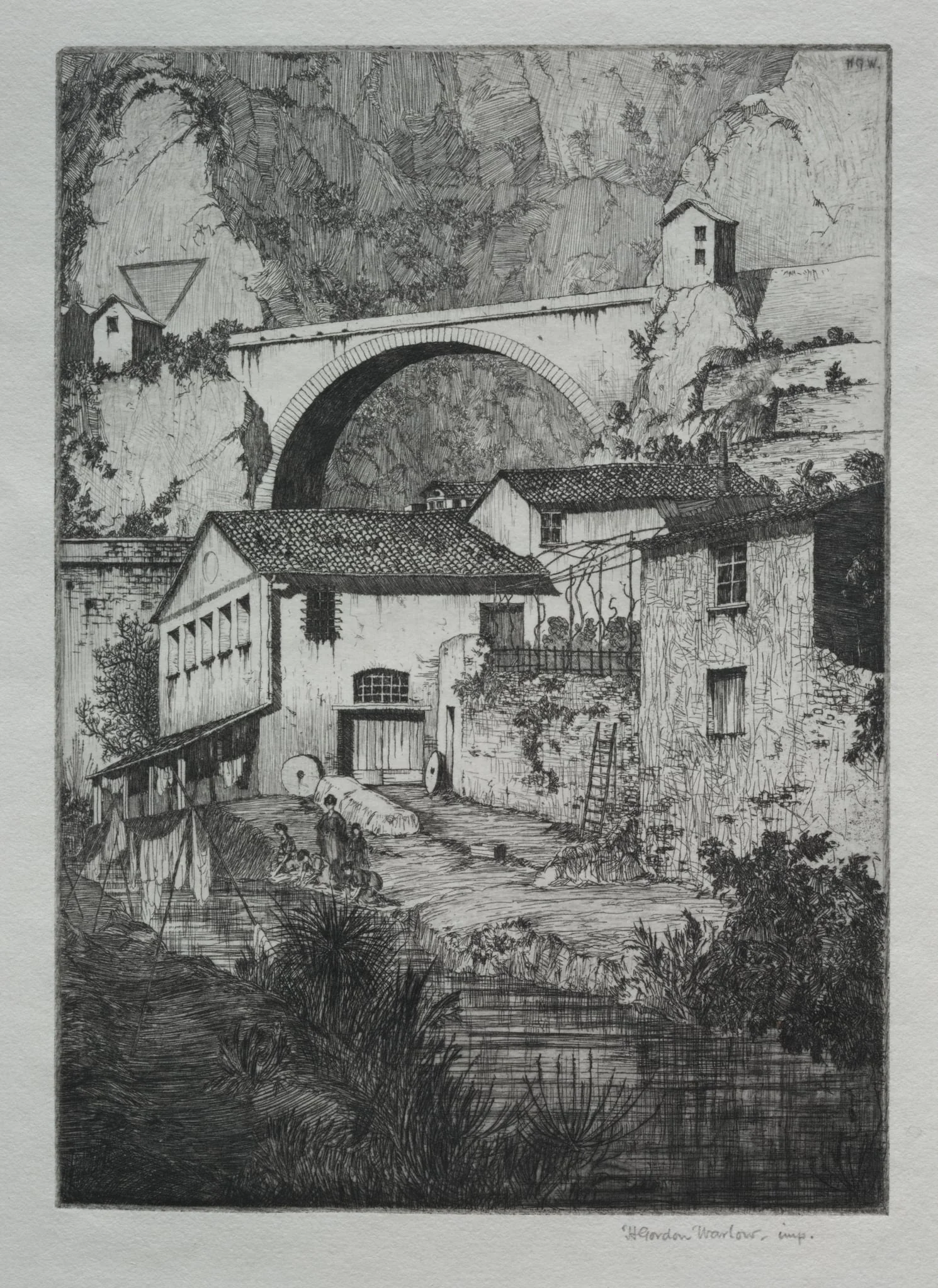 Pont St. Louis, Manton, detail
