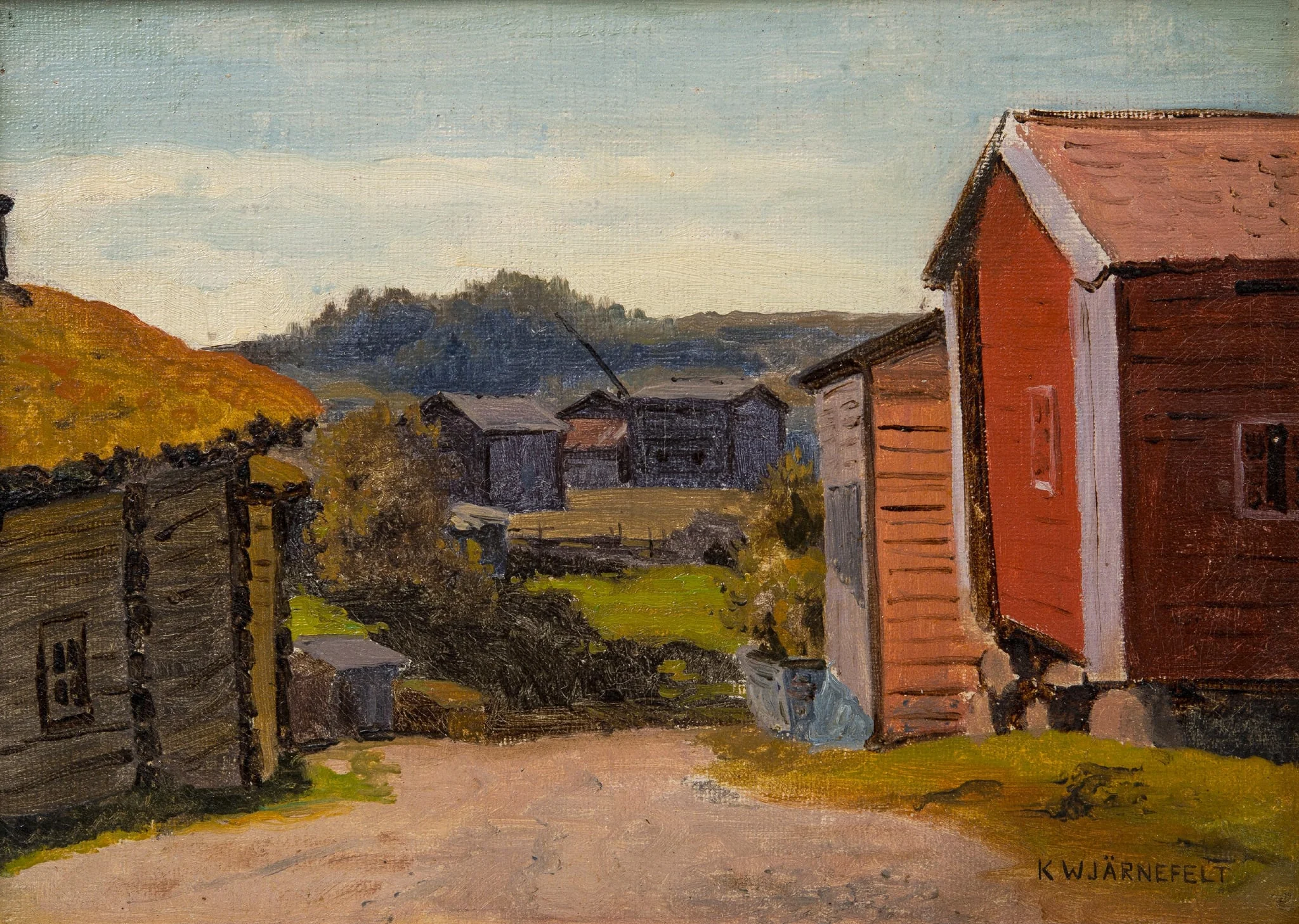 Kyläkuja, detail