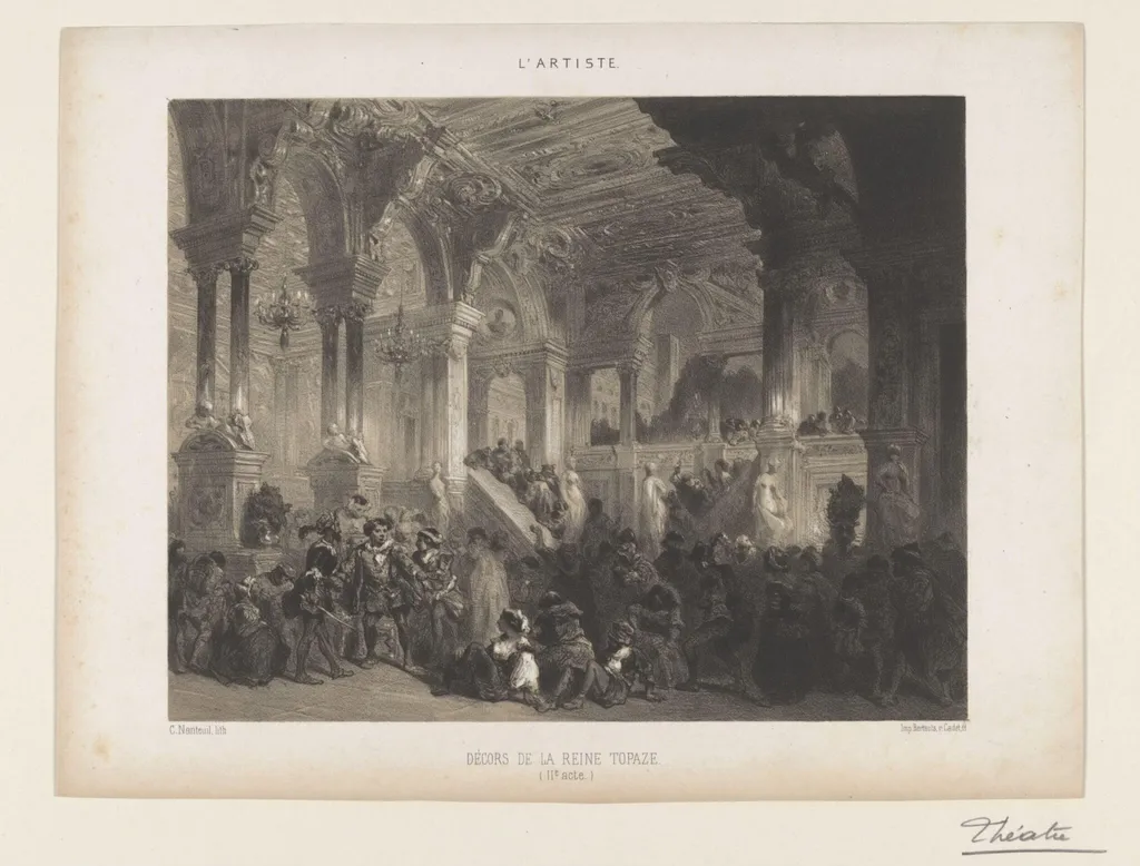 H Beard Print Collection, by Célestin Nanteuil, 1850