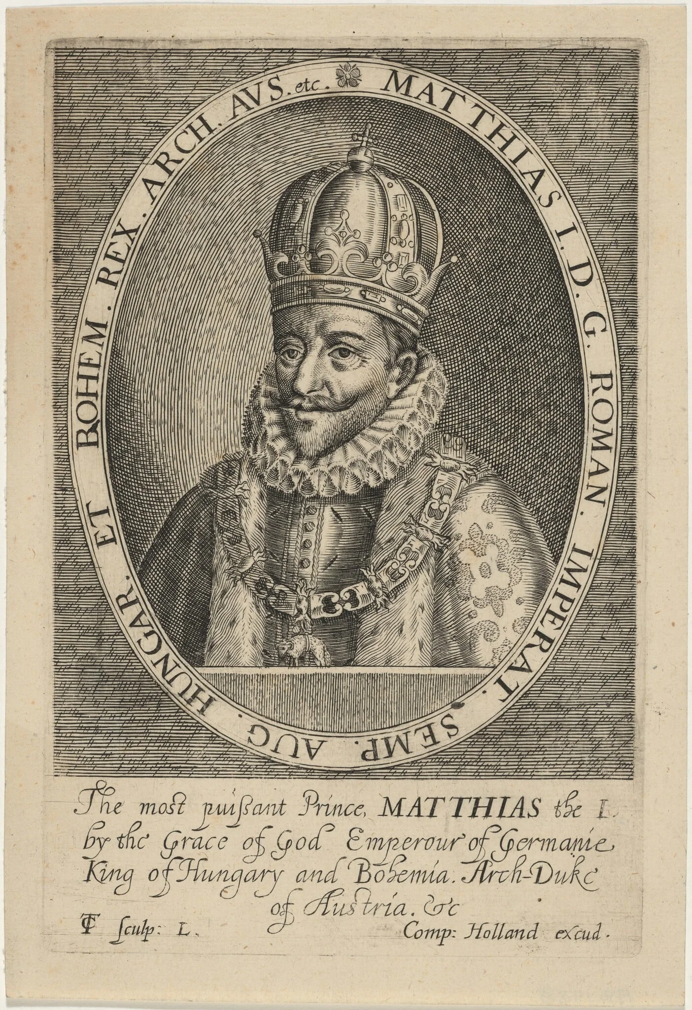 Emperor Matthias, detail