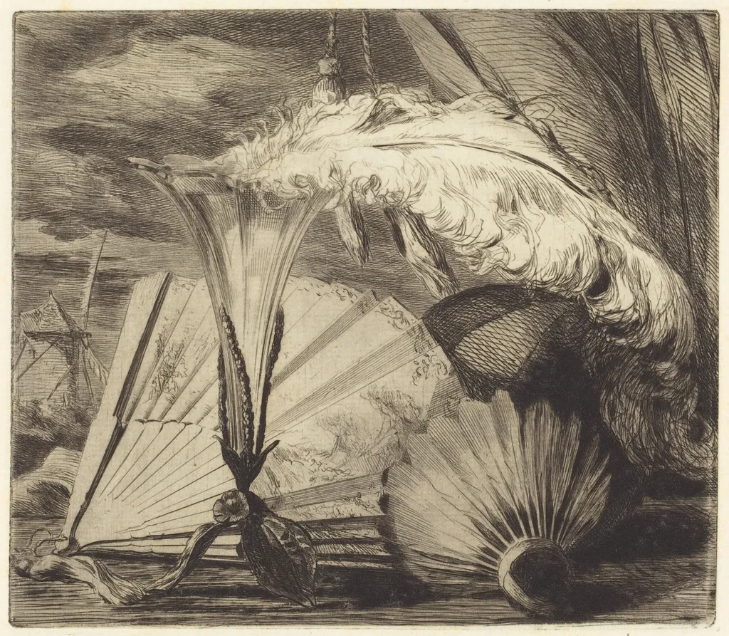 L'air (Air), by Jules-Ferdinand Jacquemart, ink, 1863