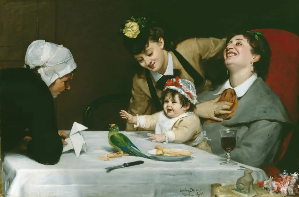 Merrymakers, by Carolus-Duran, oil, 1870