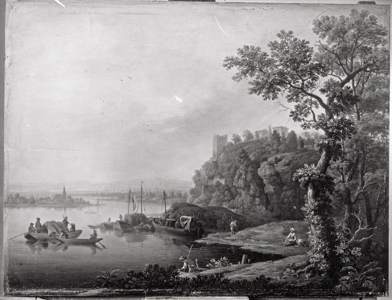 Rhine Landscape, detail