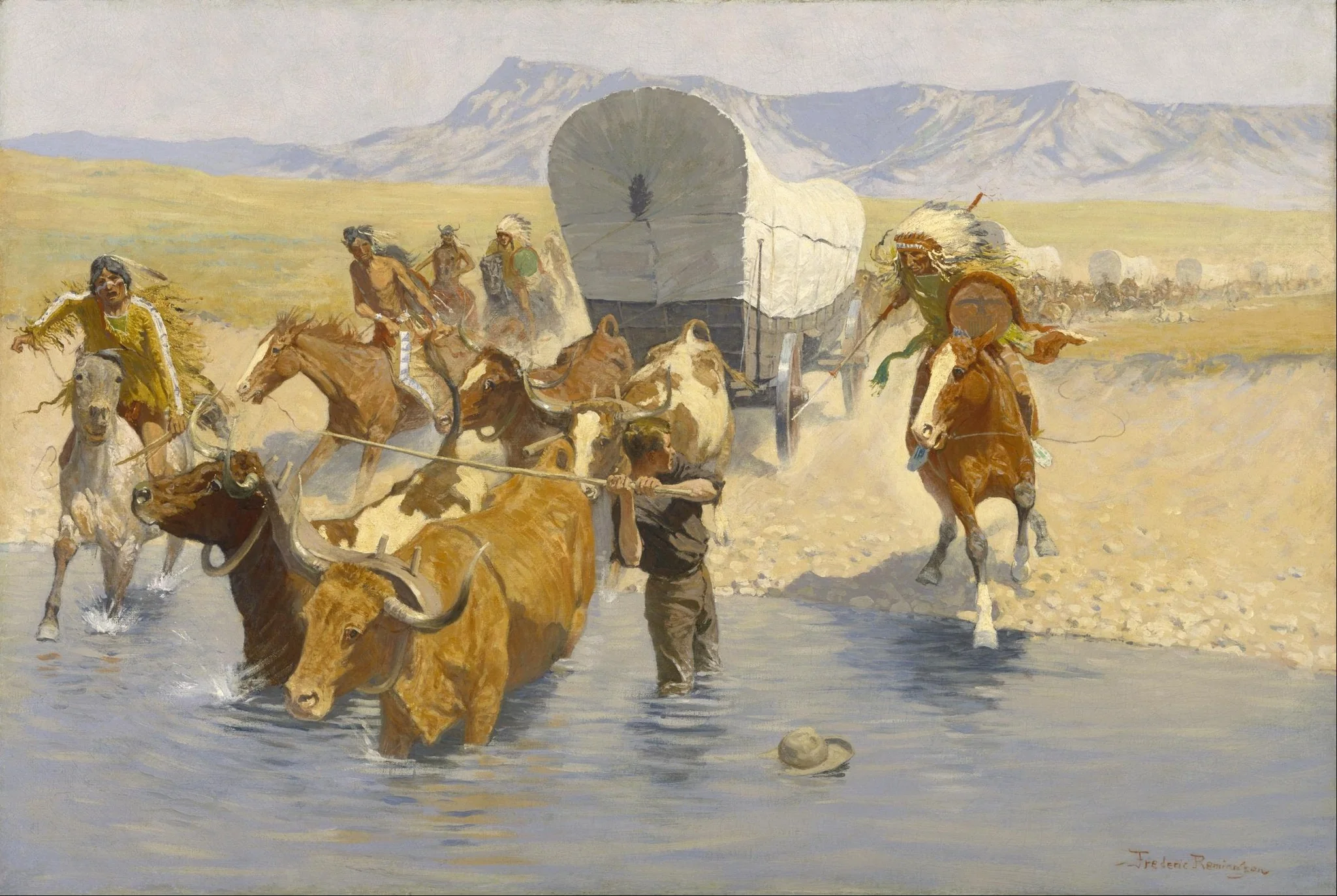 The Emigrants, detail