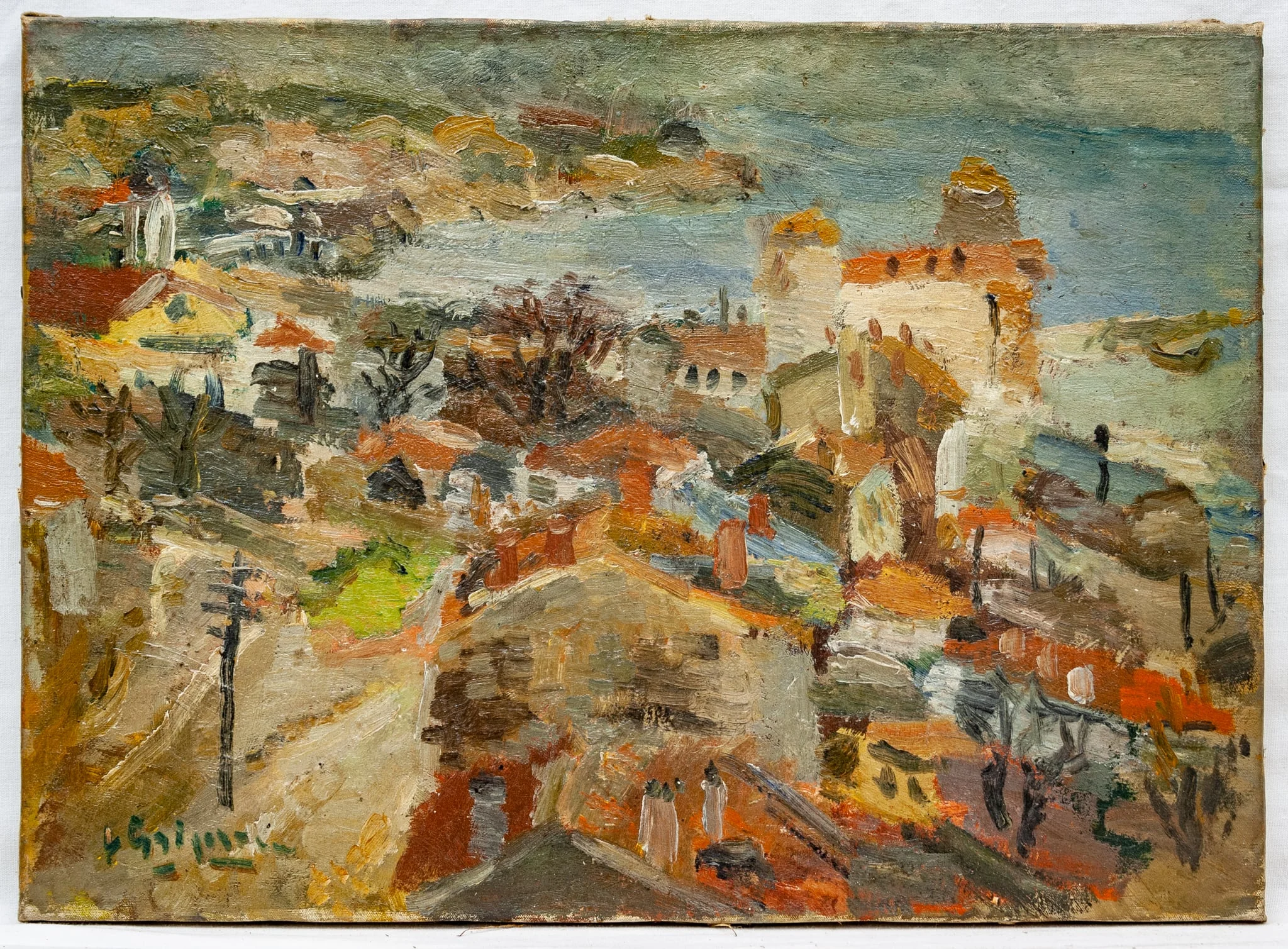 Peisaj, detail