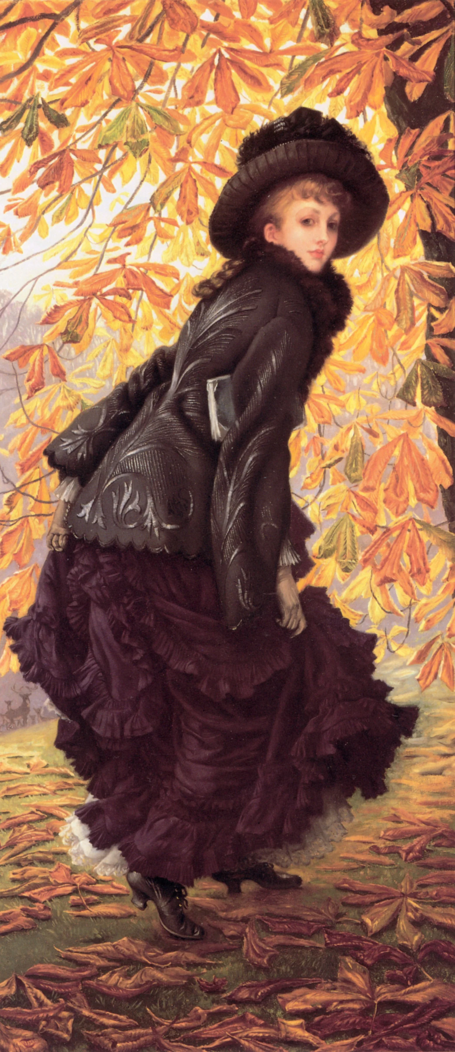 October, detail