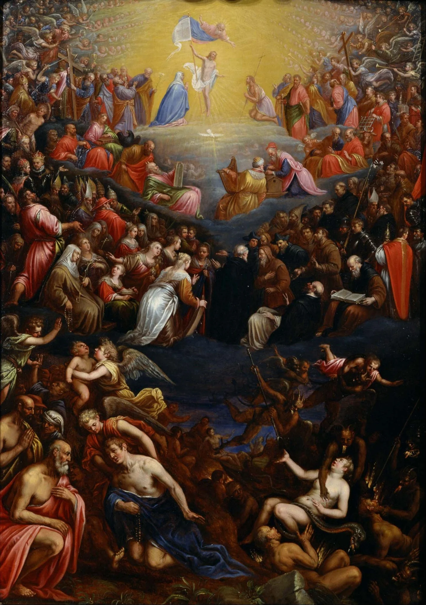 The Last Judgement, detail