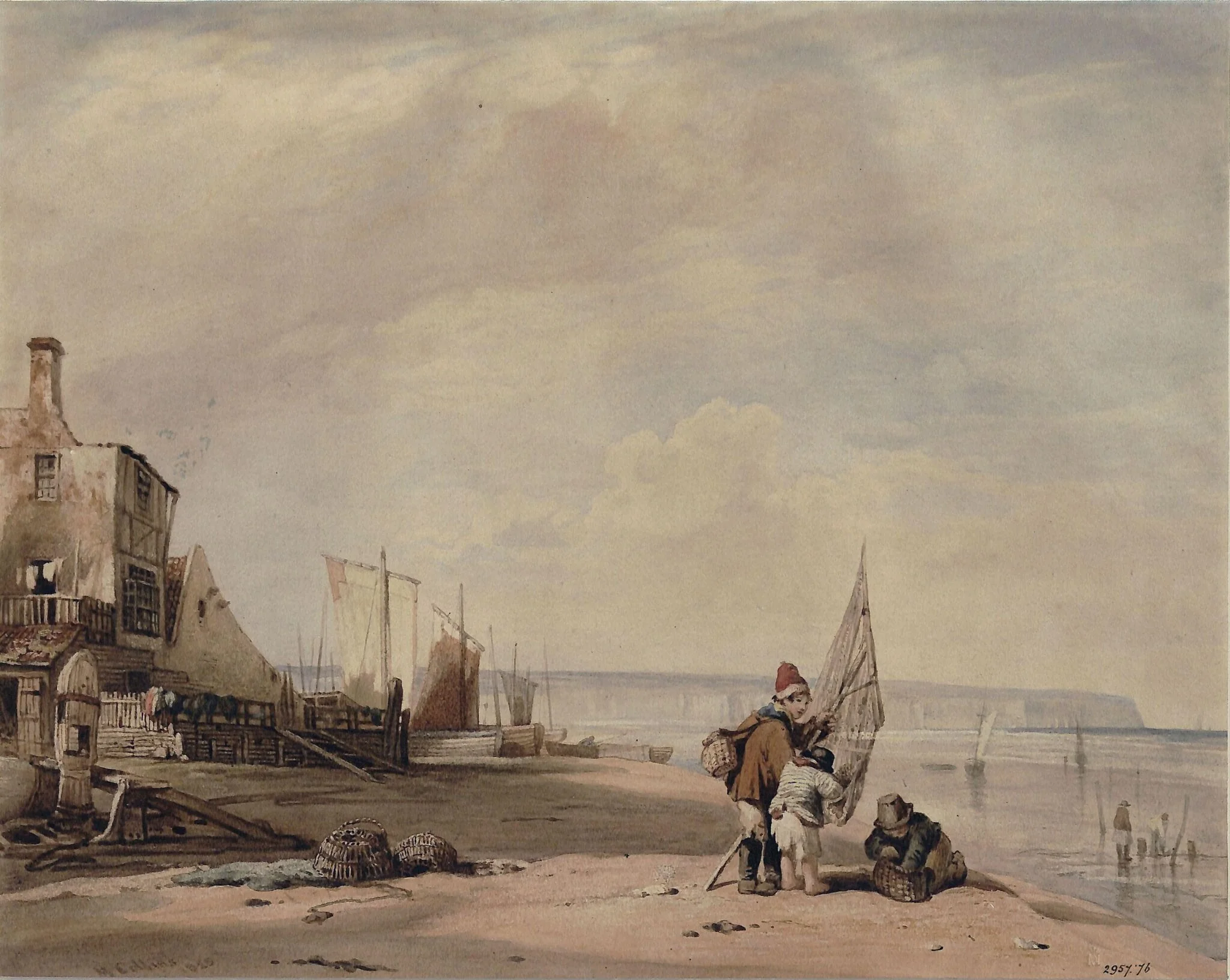 Juvenile Shrimpers, Deal, detail