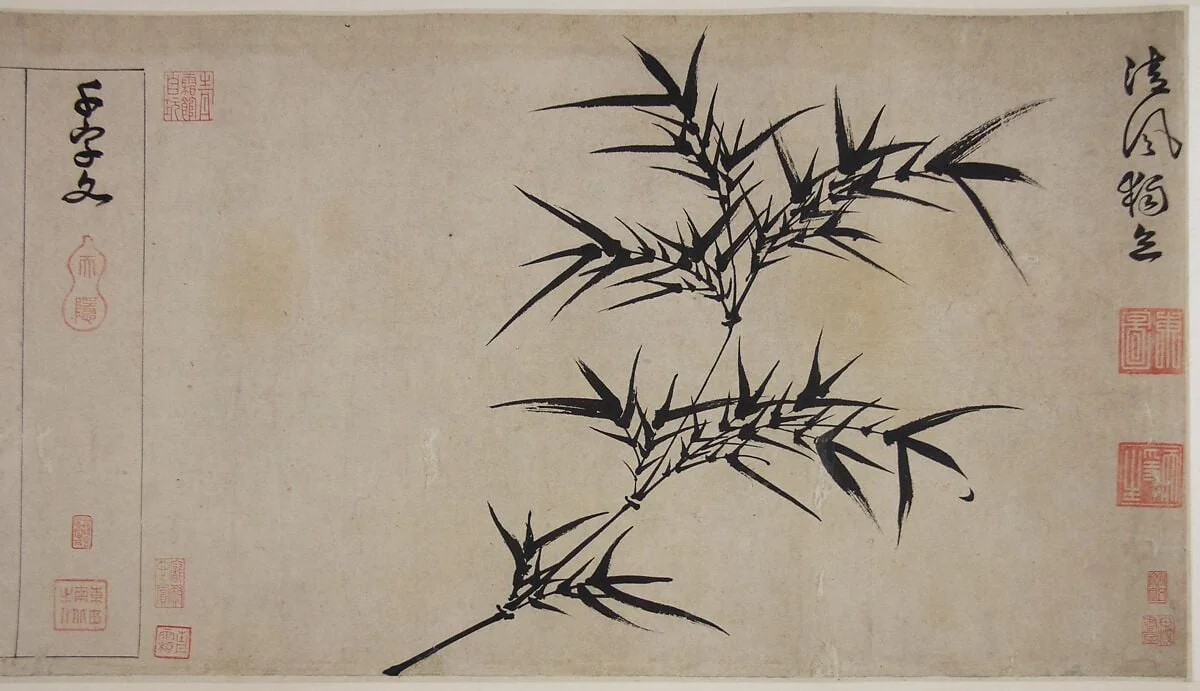 明 詹景鳳 草書千字文 卷|Thousand Character Classic, detail